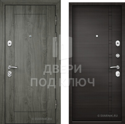 Входная металлическая дверь под ключ в коттедж ДПК-5067