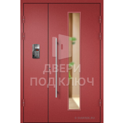 Подъездная дверь с порошковым покрытием ДПК-13846